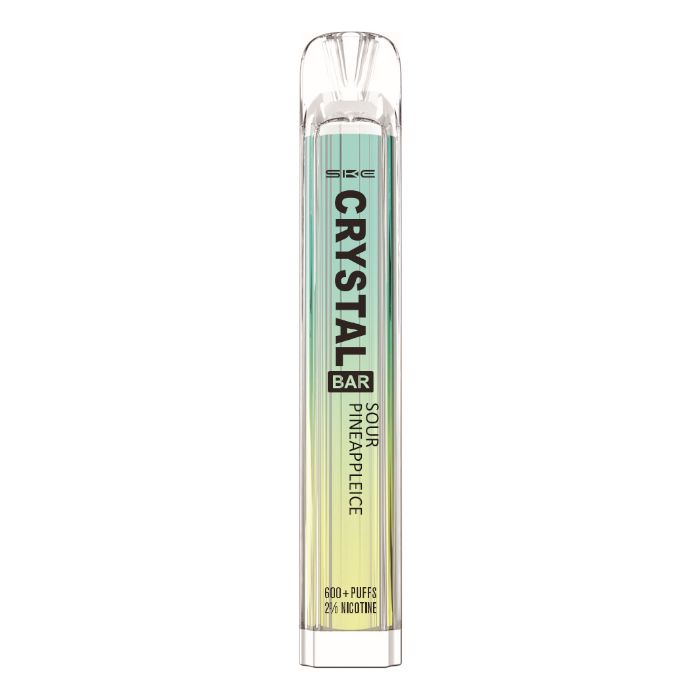 Sour Pineapple Ice Crystal Bar Disposable Vape Box of 10