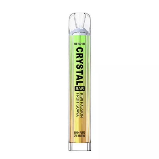 Kiwi Passionfruit Guava Crystal Bar Disposable Vape Box of 10