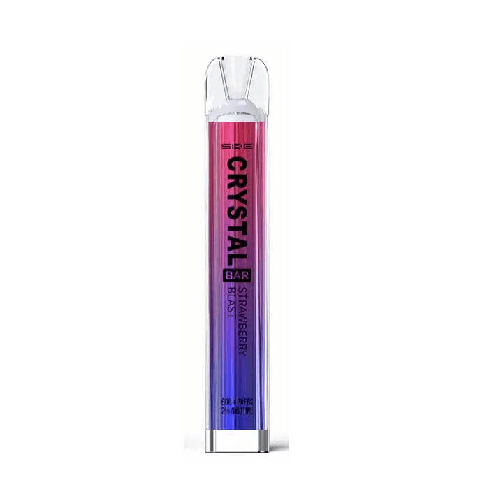 Strawberry Blast Crystal Bar Disposable Vape Box of 10